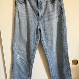 Guess Blue Relaxed Jeans with Faded Look